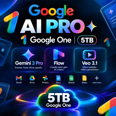Google AI PRO + Google One 5TB | Gemini 3 Pro • Flow • Veo 3.1 | To YOUR account - irongamers.ru