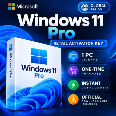 Windows 11 Pro Retail Key Global | Лицензия на 1 ПК | Ключ активации - irongamers.ru