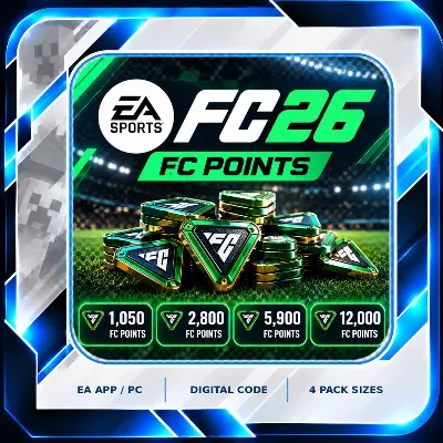 EA SPORTS FC 26 | 1050 / 2800 / 5900 / 12000 FC Points | PC EA APP | КЛЮЧ - irongamers.ru
