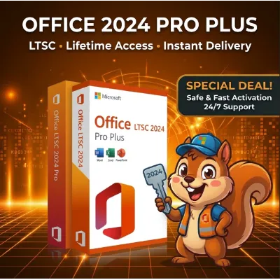 OFFICE 2024 PRO PLUS Официальный ключ продукта | 1 ПК, бессрочная лицензия, поддержка - irongamers.ru