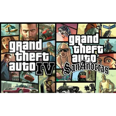 GTA 4 + Gta San Andreas+ Thief Общий (Xbox 360) ⭐⭐⭐ - irongamers.ru