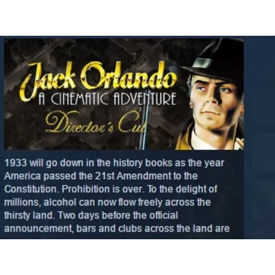 Jack Orlando: Director&acute;s Cut STEAM KEY GLOBAL+РОССИЯ - irongamers.ru