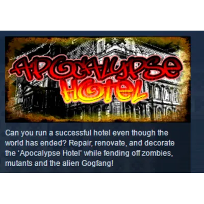 Apocalypse Hotel The Post-Apocalyptic Hotel Simulator! - irongamers.ru