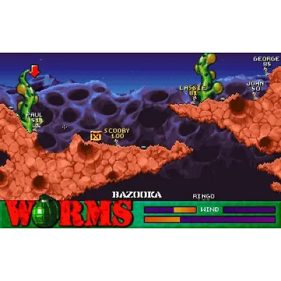Worms Steam Key Ключ (1995) Global Region Free - irongamers.ru