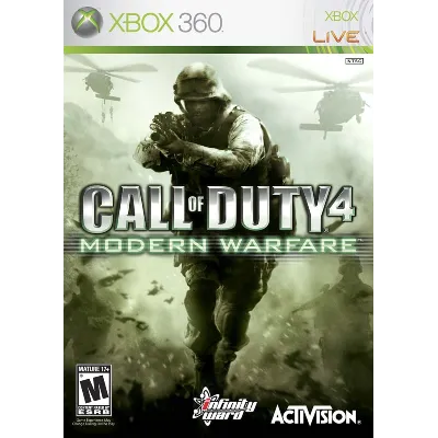 57 XBOX 360 Call of Duty Modern Warfare 1 + Modern Warfare 2 + Modern Warfare 3