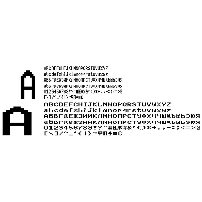 Полный набор шрифтов ККМ ФЕЛИКС-РК(ttf) 16 шт в.1-8 - irongamers.ru