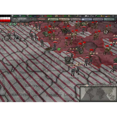 Hearts of Iron III / Collection (Steam Ключ / РОССИЯ+СНГ) - irongamers.ru
