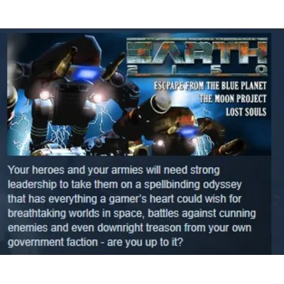 Earth 2150 Trilogy STEAM KEY REGION GLOBAL+РОССИЯ - irongamers.ru