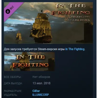 In The Fighting Dazzling Wallpapers STEAM KEY DLC REGION FREE GLOBAL - irongamers.ru