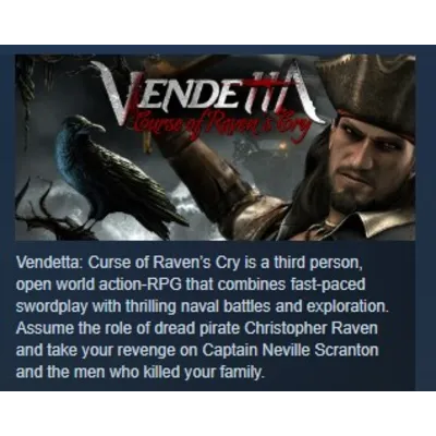Vendetta Curse of Raven&amp;acute;s Cry +DLC STEAM KEY GLOBAL+РОССИЯ