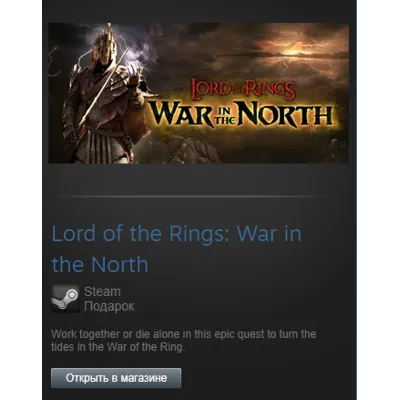 Lord of the Rings War in the North (Steam Gift RegFree) - irongamers.ru