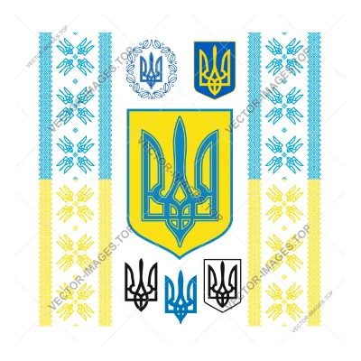 Украина, Векторный герб - irongamers.ru