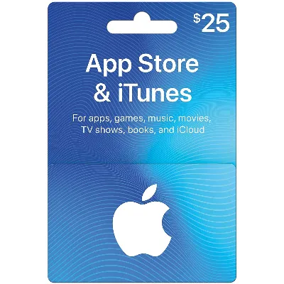 iTunes Gift Card $25 USA - без комиссии - irongamers.ru