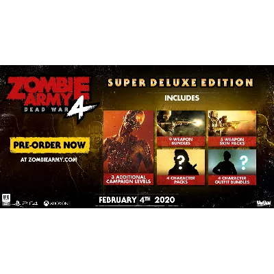 Zombie Army 4: Dead War аккаунт оффлайн steam - irongamers.ru