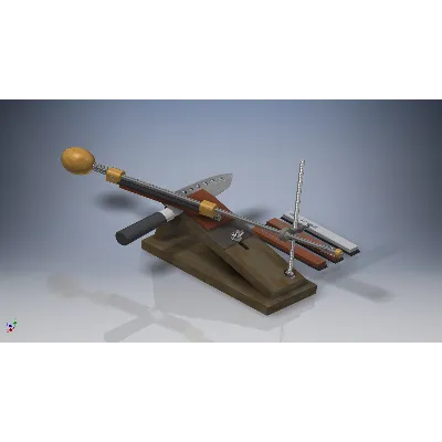 Чертежи и 3D модель АПЕКС для заточки НОЖЕЙ и НОЖНИЦ - irongamers.ru