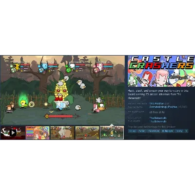 Castle Crashers® (Steam gift GLOBAL) - irongamers.ru