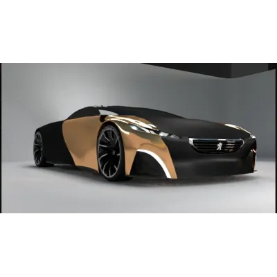 Peugeot Onyx 3d модель - irongamers.ru