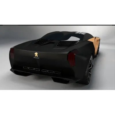 Peugeot Onyx 3d модель - irongamers.ru