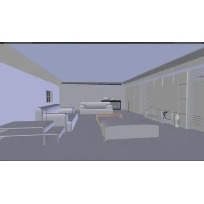 Интерьер гостиной, 3д модель - irongamers.ru