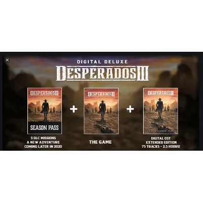 Desperados III Deluxe XBOX ONE SERIES X|S Ключ - irongamers.ru