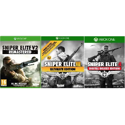 Sniper Elite 2, 3, 4 Ultimate XBOX Аренда - irongamers.ru