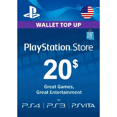 ⭐ PlayStation Network Card PSN 25 USD US (USA ONLY) ⭐ - irongamers.ru