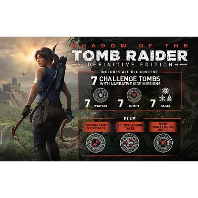 Shadow of the Tomb Raider Definitive Edition XBOX ONE SERIES X|S Ключ - irongamers.ru