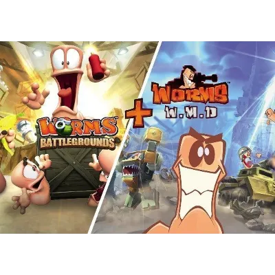 Worms Battlegrounds + Worms W.M.D XBOX КЛЮЧ + GIFT - irongamers.ru