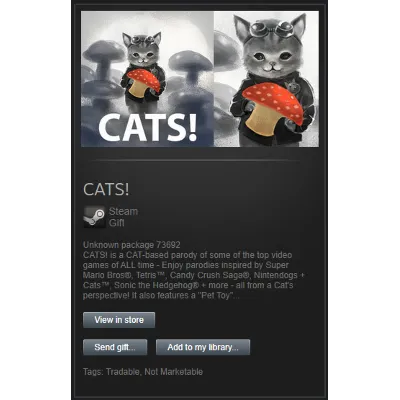 CATS! [Region Free Steam Gift] - irongamers.ru