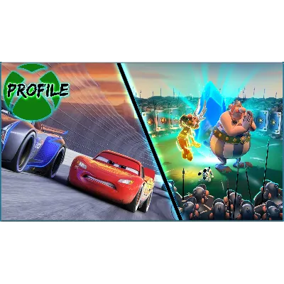 Тачки 3 Навстречу победе +Астерикс и Обеликс 3 XBOX ONE - irongamers.ru