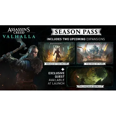ASSASSIN&acute;S CREED® VALHALLA - SEASON PASS XBOX КЛЮЧ TR ЛИЦЕНЗИЯ - irongamers.ru