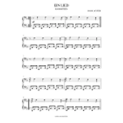 Rammstein - Ein Lied (ноты) - irongamers.ru