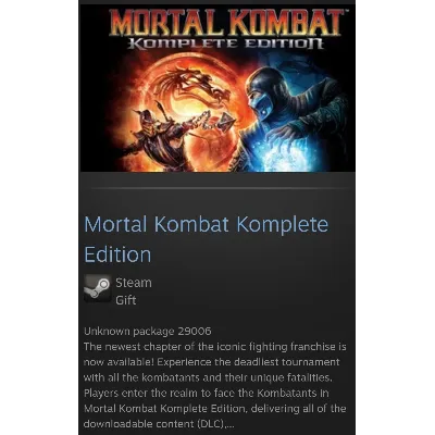 Mortal Kombat 9 Komplete ed mk9 (region free; ROW) - irongamers.ru