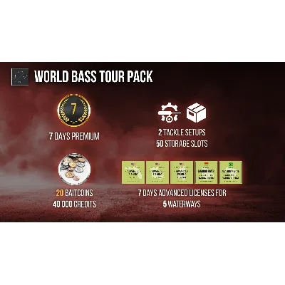 Fishing Planet: World Bass Tour Pack DLC STEAM РОССИЯ - irongamers.ru