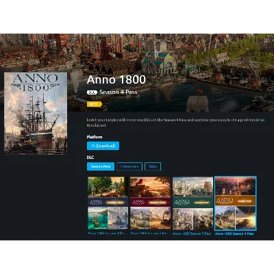 Anno 1800: Complete Edition + Season 4 Pass ОФФЛАЙН - irongamers.ru
