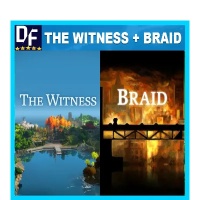 The Witness + Braid STEAM Аккаунт - irongamers.ru