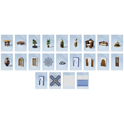 The Sims 4 - Courtyard Oasis Kit Origin/EA APP KEY ROW - irongamers.ru