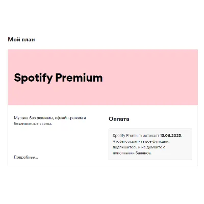 ПЕРСОНАЛЬНАЯ ПОДПИСКА SPOTIFY PREMIUM НА 6 МЕСЯЦЕB - irongamers.ru