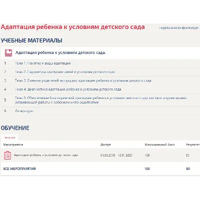 Адаптация ребенка к условиям дет. сада ответы Синергия - irongamers.ru