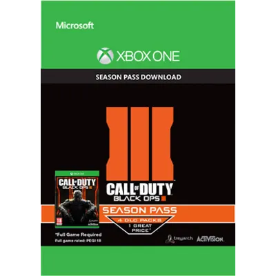 CALL OF DUTY: BLACK OPS III - SEASON PASS (DLC) XBOX