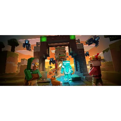 MINECRAFT DUNGEONS XBOX ONE / X|S КЛЮЧ USA ЛИЦЕНЗИЯ - irongamers.ru