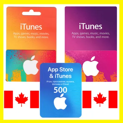 App Store/iTunes Подарочная Карта КАНАДА CA APPLE Canada CAD - Карта пополнения ЭПЛ - irongamers.ru