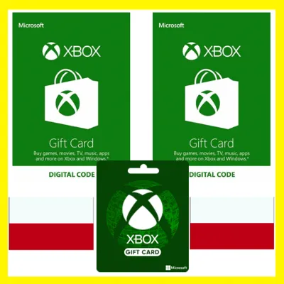 XBOX ПОДАРОЧНАЯ КАРТА ПОЛЬША PL XBOX PLN КАРТА ПОПОЛНЕНИЯ ИКСБОКС КОД Poland - irongamers.ru