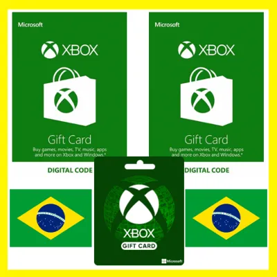XBOX ПОДАРОЧНАЯ КАРТА БРАЗИЛИЯ BR XBOX BRL КАРТА ПОПОЛНЕНИЯ ИКСБОКС КОД Brazil - irongamers.ru