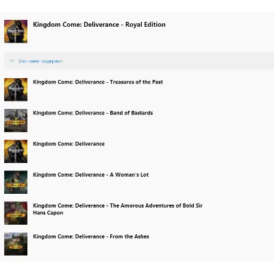 KINGDOM COME DELIVERANCE ROYAL EDITION XBOX КЛЮЧ - irongamers.ru