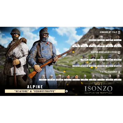 Isonzo - Alpine Units Pack Альпийские стрелки АВТОДОСТАВКА STEAM РОССИЯ - irongamers.ru