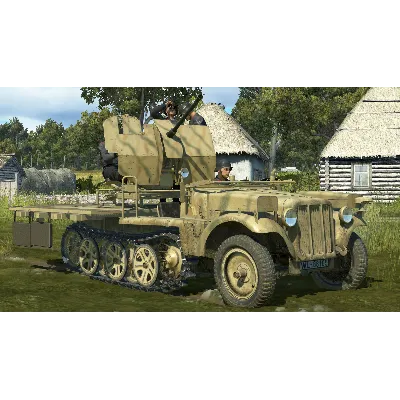 IL-2 Sturmovik: Sd.Kfz. 10/5 Flak 38 Anti-Aircraft Gun - irongamers.ru