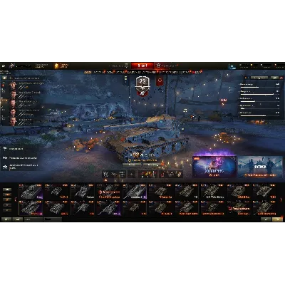 Мир Танков Аккаунт 77000 боев 134 танка - irongamers.ru