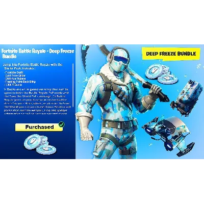 Fortnite: Вечная мерзлота+1000V PS|PC|XBOX Активация - irongamers.ru