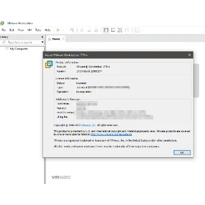 VMware Workstation 17.x.x Pro —Бессрочная (Global) - irongamers.ru